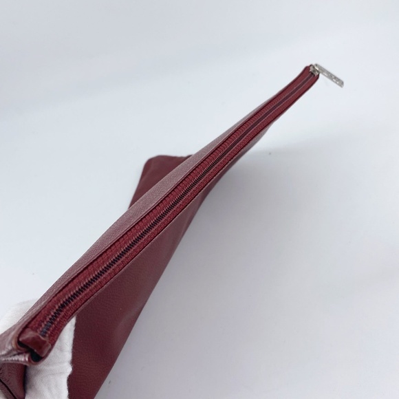 Chanel Red Leather Clutch - Picture 6 of 16